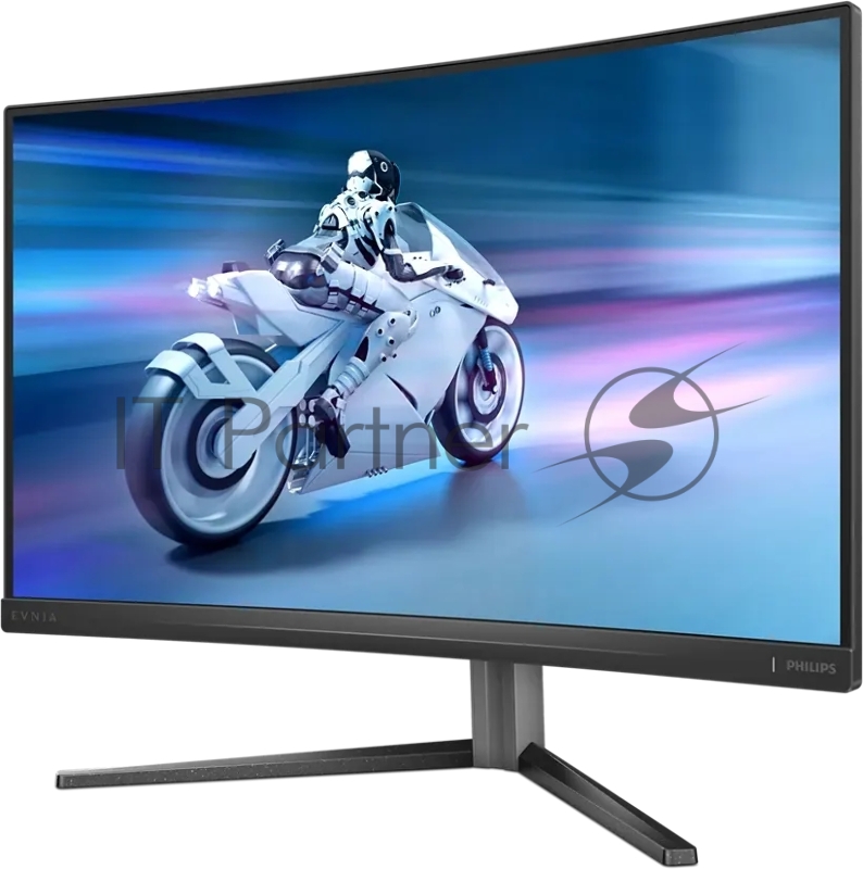 Монитор LCD 27 16:9 1920х1080(FHD) VA, Curved, nonGLARE, 280 Hz, 300 cd/m2, H178°/V178°, 3000:1, 80M:1, 16.7M, 1ms, 2xHDMI, DP, Height adj, Pivot, Tilt, Swivel, 3Y, Black