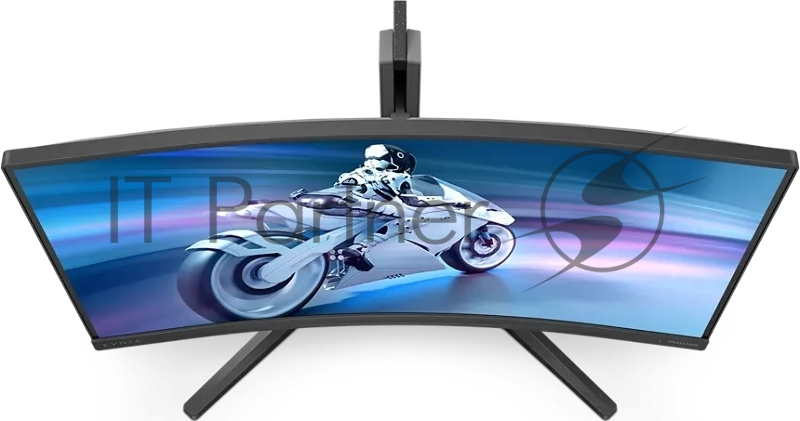 Монитор LCD 27 16:9 1920х1080(FHD) VA, Curved, nonGLARE, 280 Hz, 300 cd/m2, H178°/V178°, 3000:1, 80M:1, 16.7M, 1ms, 2xHDMI, DP, Height adj, Pivot, Tilt, Swivel, 3Y, Black