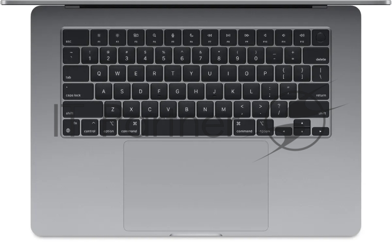 Ноутбук Apple MacBook Air A3114 M3 8 core 8Gb SSD256Gb/10 core GPU 15.3 Liquid Retina (2880x1864) Mac OS grey space WiFi BT Cam (MRYM3X/A)