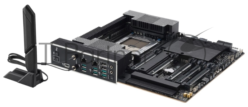 Материнская плата ASUS PRO WS TRX50-SAGE WIFI, AMD TRX50, 4*DDR5, 4*SATA, 3*M.2, 6*USB 3.2, 2*USB 2.0,Type-C, 5*PCIx16, CEB 90MB1FZ0-M0EAY0