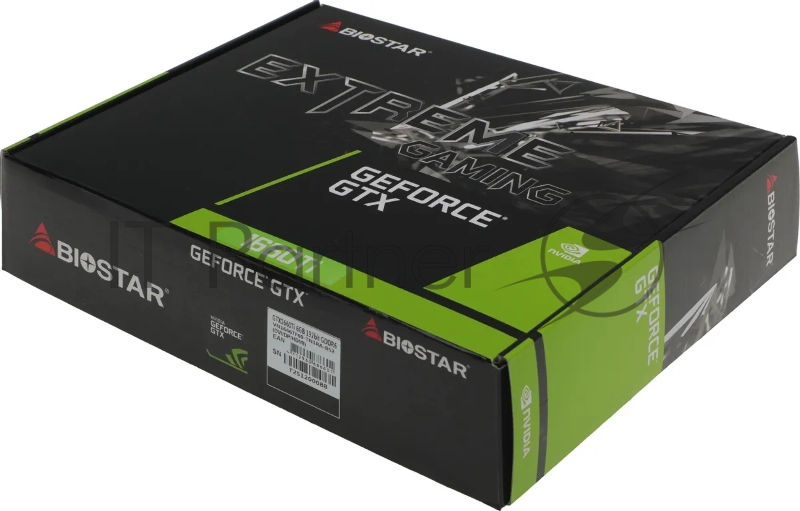 Видеокарта Biostar VN1666TF69 GTX 1660Ti 6G 192 bit GDDR6 1500/1200 DVIx1 HDMIx1 DPx1 HDCP Ret