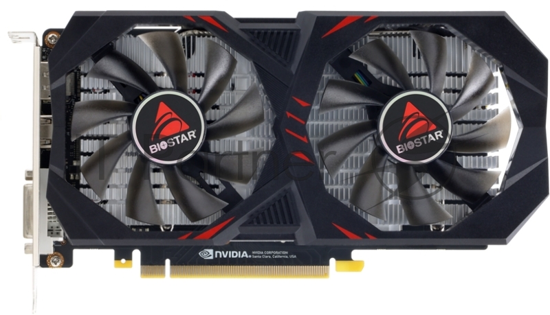 Видеокарта Biostar PCI-E VN1666SF69 NVIDIA GeForce GTX 1660SUPER 6Gb 192bit GDDR6 1530/8000 DVIx1 HDMIx1 DPx1 HDCP Ret