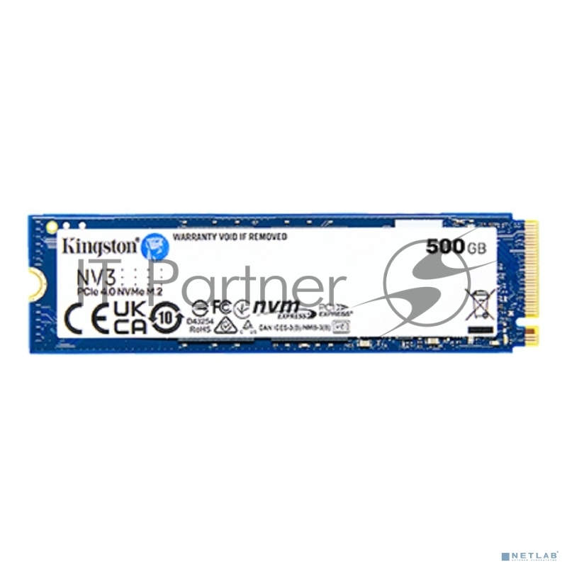 Жесткий диск SSD KINGSTON M.2 500GB SNV3S/500G