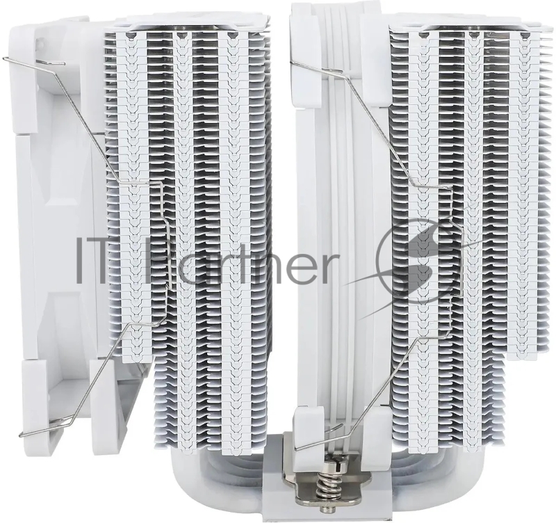 Устройство охлаждения(кулер) Thermalright Frost Commander 140 White Soc-AM5/AM4/1151/1200/2066/201 белый 4-pin 29.6dB Al+Cu 1000gr Ret (FC-140-WH)