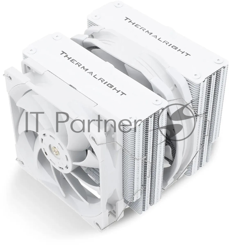 Устройство охлаждения(кулер) Thermalright Frost Commander 140 White Soc-AM5/AM4/1151/1200/2066/201 белый 4-pin 29.6dB Al+Cu 1000gr Ret (FC-140-WH)