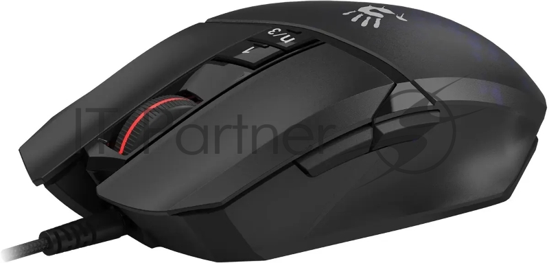 Мышь A4Tech Bloody W65 Max Mini черный оптическая (12000dpi) USB (9but)