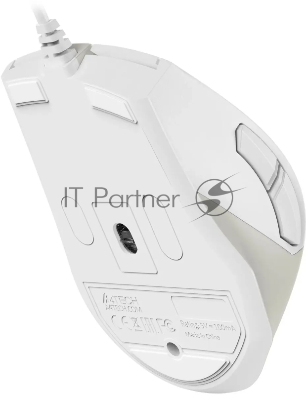 Мышь A4Tech Fstyler FM45S Air бежевый оптическая (2400dpi) silent USB (7but)