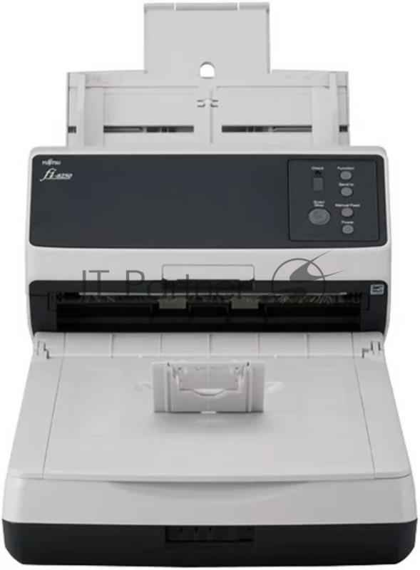 Сканер уровня рабочей группы Fujitsu scanner fi-8250, 50 стр/мин, 100 изобр/мин, А4, двустороннее устройство АПД и планшетный блок, USB 3.2, светодиодная подсветка.