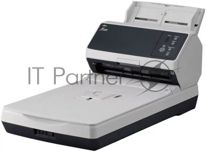 Сканер уровня рабочей группы Fujitsu scanner fi-8250, 50 стр/мин, 100 изобр/мин, А4, двустороннее устройство АПД и планшетный блок, USB 3.2, светодиодная подсветка.