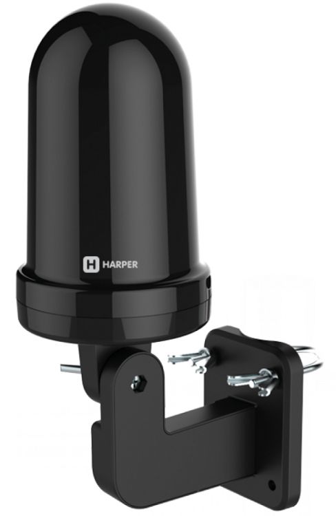 Телевизионная антенна HARPER ADVB-2440 (комнатная, активная, DVB-T2, UHF (470-862 MHz), 30 dB, 75 ,