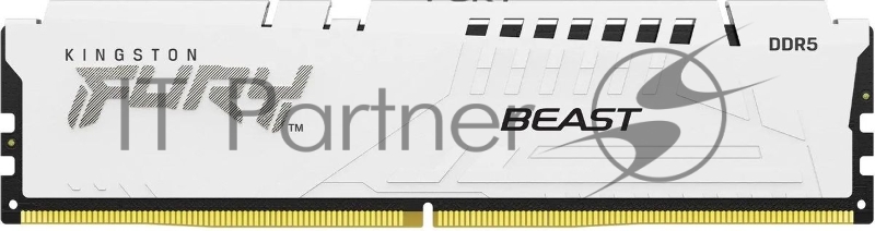 Оперативная память DDR 5 DIMM 16Gb PC44800, 5600Mhz, Kingston FURY Beast White EXPO CL36 (KF556C36BWE-16)