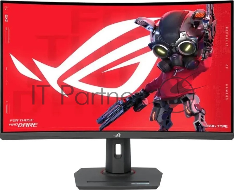 Монитор Asus 31.5 ROG Strix XG32WCS черный VA LED 16:9 HDMI матовая HAS Piv 400cd 178гр/178гр 2560x1440 180Hz DP 2K USB 9.4кг