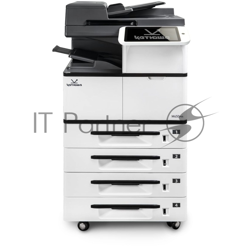 МФУ Катюша M450p принтер/копир/сканер, А3 формат, монохромный, 50 А4/мин, Сканер цвет/чб. CPU 1200 МГц, 4 ГБ RAM, Ethernet, USB, USB-host,. 10 панель.Тонер в комплекте 10 000 отп. Российское производствоМФУ Катюша M450p принтер/копир/сканер, А3 форма