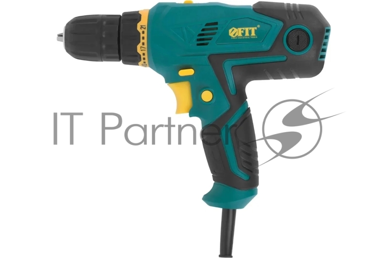 Дрель-Шуруповерт эл. 300 Вт, 0-500/1650 об/мин, БзП 10 мм, рез. накл., 25 Нм, БС щеток, 1,2 кг, коробка