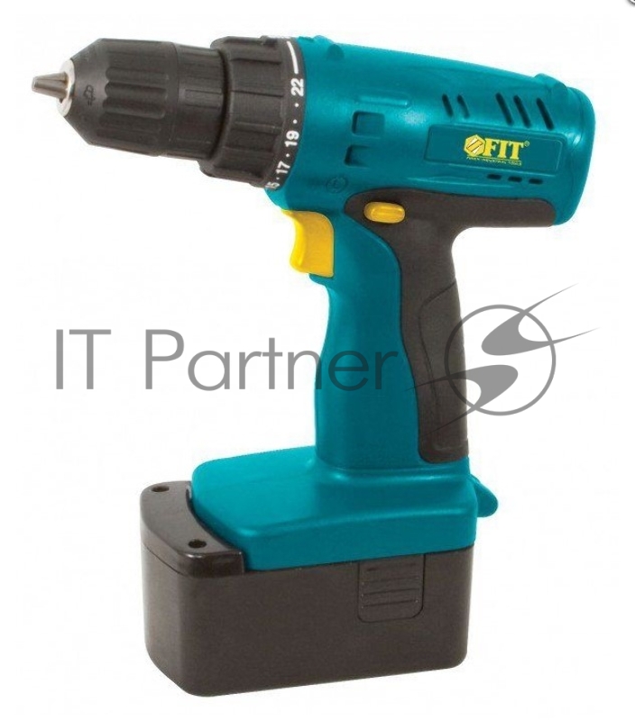 Дрель-Шуруповерт акк. 12,0 В, 0-550 об/мин, 10,0 Нм, 1 (Ni-Cd) 1,2 Ач, 3-5 ч., рез. накл., коробка