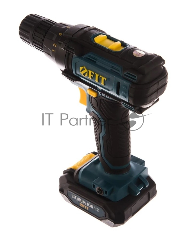 Дрель-Шуруповерт акк. 14,4 В, 0-450/1550 об/мин, 23 Нм, 2 (Li-Ion) 1,3 Ач, 1,5 ч., рез. накл., кейс