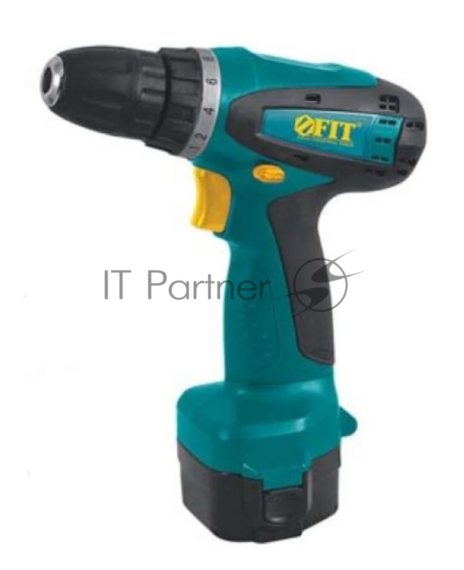 Дрель-Шуруповерт Акк. 12,0 В, 0-550 об/мин, 10,0 Нм, 1 (Ni-Cd) 1,2 Ач, 3-5 ч., рез. накл., коробка