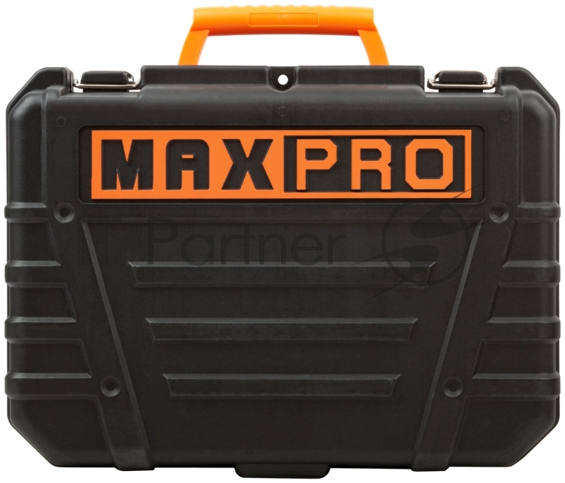 Перфоратор монтажный MAX-PRO MPRH620/24V 620 Вт, 0-1000 об/мин, 2,5 Дж, 3 режима, Д/Б/М-30/24/13, 2,8 кг, SDS-PLUS, антивибрационная ручка, резиновые вставки, рез