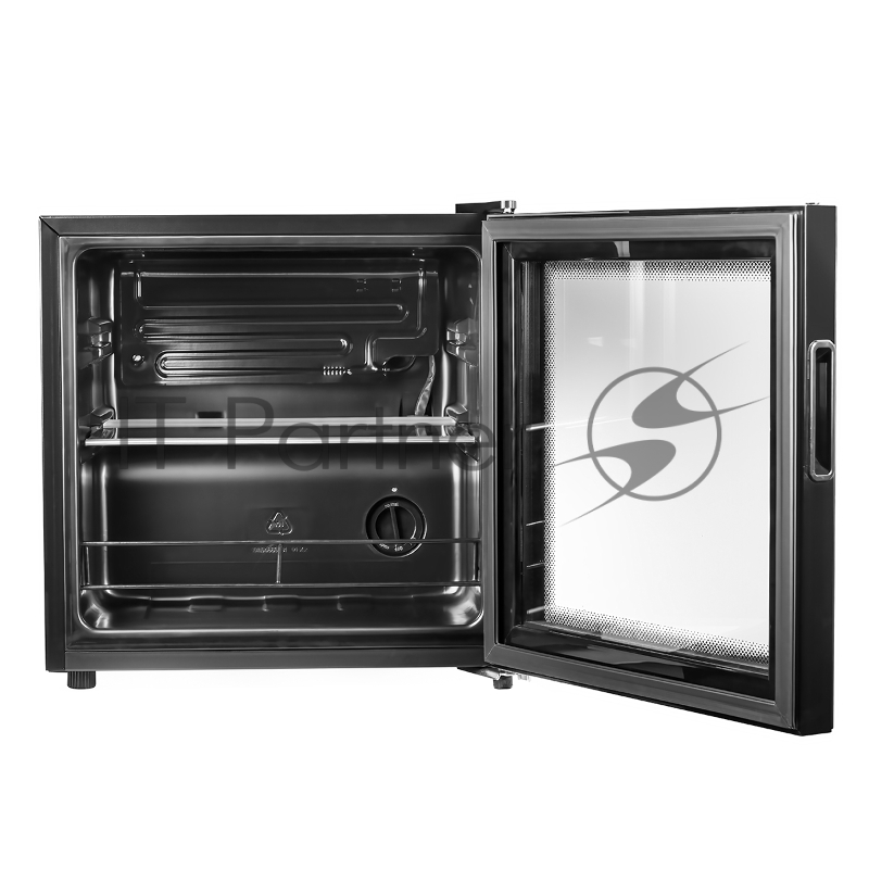 Холодильник Centek CT-1701 (черный) <44л> барный 470x440x495, cтеклянная дверь, A+