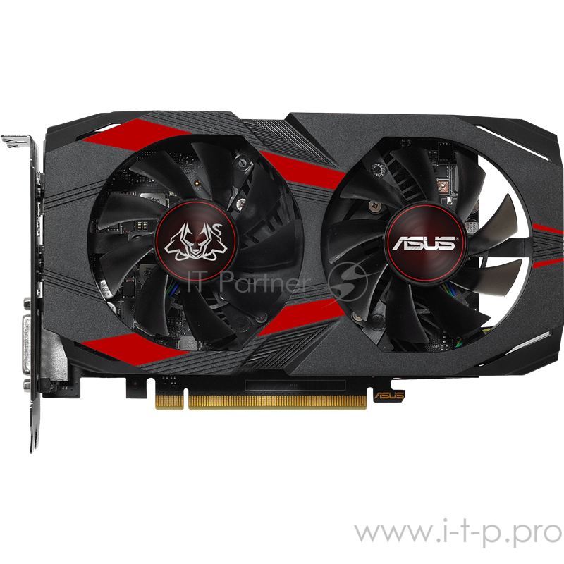 Видеокарта ASUS GeForce GTX 1050 Ti 4ГБ CERBERUS-GTX1050TI-A4G (GeForce GTX 1050 Ti, DDR5, DVI, HDMI, DP) (PCI-E)