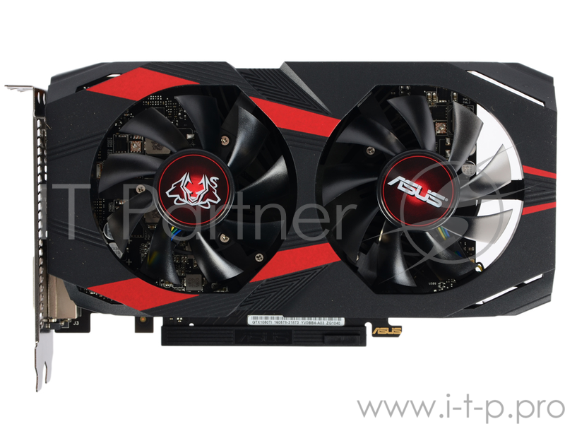 Видеокарта ASUS GeForce GTX 1050 Ti 4ГБ CERBERUS-GTX1050TI-A4G (GeForce GTX 1050 Ti, DDR5, DVI, HDMI, DP) (PCI-E)