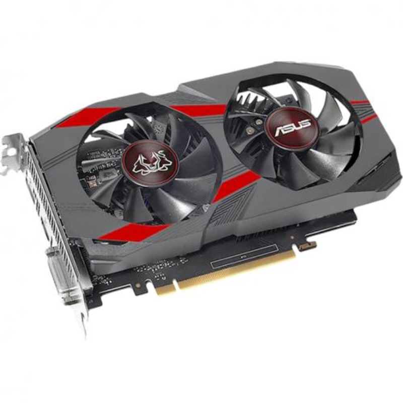 Видеокарта ASUS GeForce GTX 1050 Ti 4ГБ CERBERUS-GTX1050TI-A4G (GeForce GTX 1050 Ti, DDR5, DVI, HDMI, DP) (PCI-E)