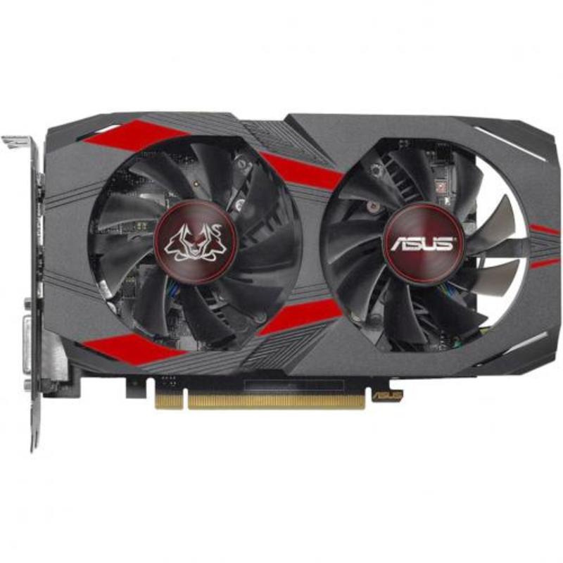 Видеокарта ASUS GeForce GTX 1050 Ti 4ГБ CERBERUS-GTX1050TI-A4G (GeForce GTX 1050 Ti, DDR5, DVI, HDMI, DP) (PCI-E)