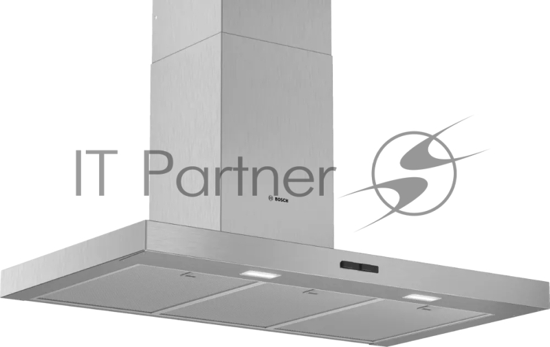 Каминная вытяжка для настенного монтажа Bosch DWB94BC52, 90 см, нерж.сталь, 365 м3/ч