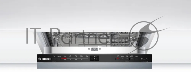 Встраиваемая посудомоечная машина Bosch, 45 см, 9 комплектов, 5 программ, 2 корзины, электронное управление, дисплей, HygienePlus, VarioSpeed Plus, конденсационная сушка, энергоэффективность А+, уровень шума 48 дБ, цвет белый