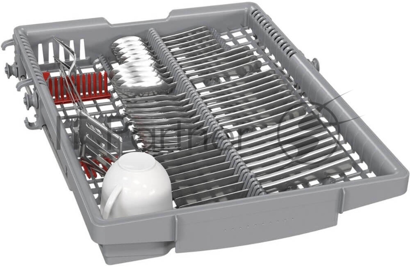 Встраиваемая посудомоечная машина Bosch SPV4EMX10E загрузка на 10 комплектов посуды, электронное управление, 6 программ, 44.8x55x81.5 см, нержавеющая сталь цвет, сушка: с открыванием дверцы/с теплообменником, индикация на полу: луч