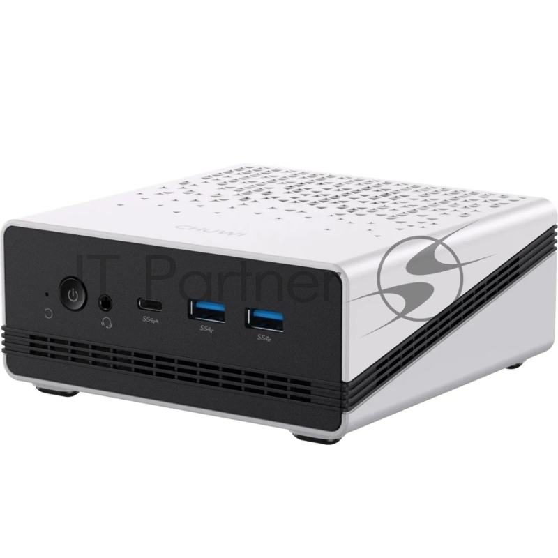Компьютер Chuwi Ubox AMD Ryzen 5 6600H(3.3Ghz)/16384Mb/512PCISS Radeon/BT/WiFi/war 1y/1.35kg/Iron Gray/Win11Pro + DDR5 (SODIMM MAX 64GB)(RAM slot*2)/USB2.0*1/USB3.2G1*3/Ty