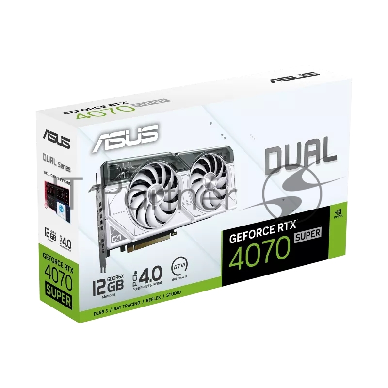 Видеокарта DUAL-RTX4070S-12G-WHITE