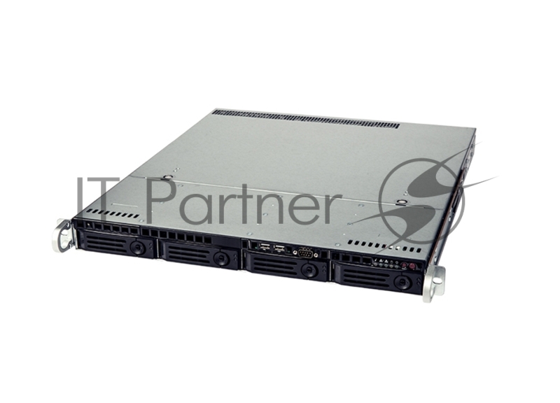 Серверный корпус 1U rackmount chassis with 400W PSU