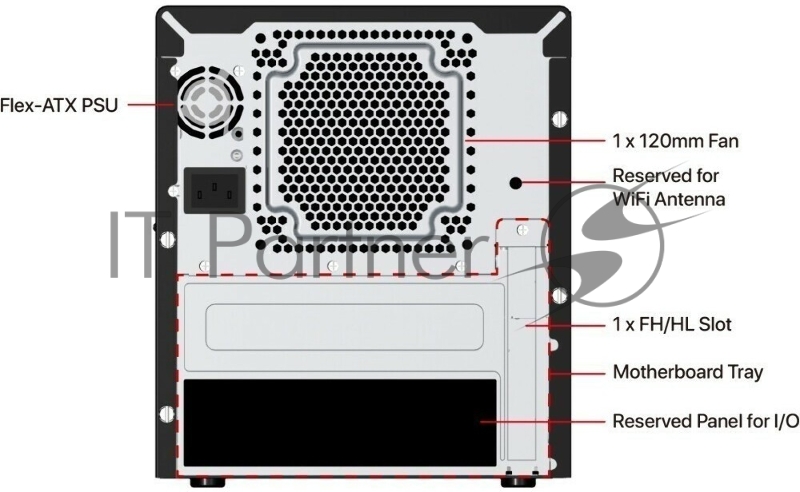 Серверный корпус Mini-Tower chassis with 5x 3.5 swappable HDD tray