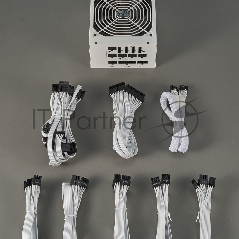 Блок питания 1250 Ватт/ Power Supply Cooler Master MWE Gold V2, FM 1250W ATX3.0 A/EU-White, EPS12V, APFC, 24 pin, 4+4 pin, 8 pin CPU, 12 SATA, 6+2 pin x8 PCI-E