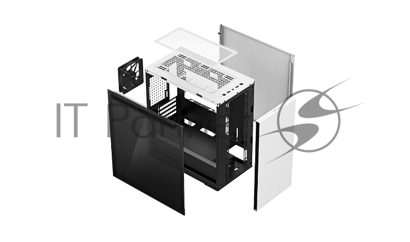 Корпус ПК без блока питания Deepcool Case MACUBE110 WH Limited WHITE