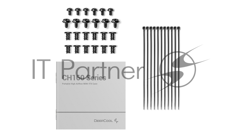 Корпус ПК без блока питания Deepcool Case CH160 Black