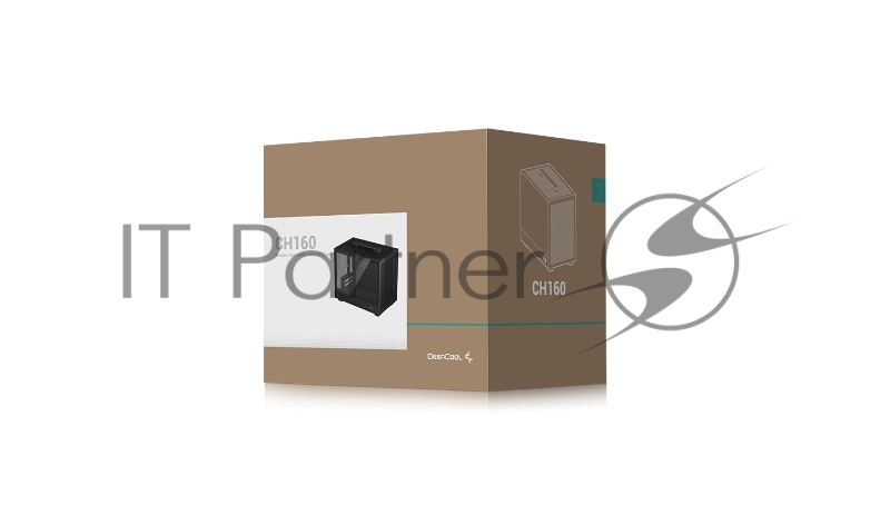 Корпус ПК без блока питания Deepcool Case CH160 Black