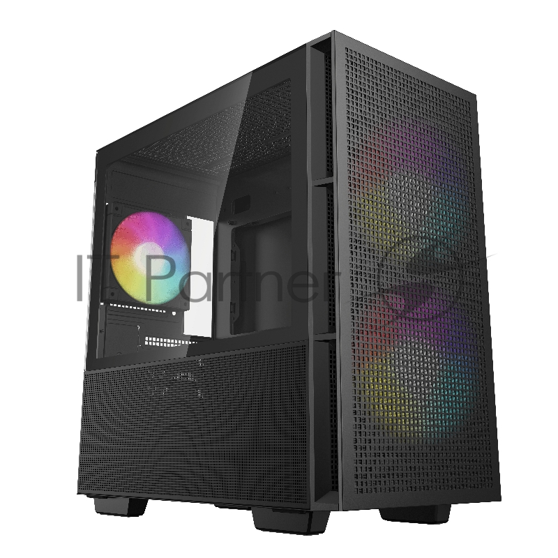 Корпус ПК без блока питания Deepcool Case CH360 Digital Black