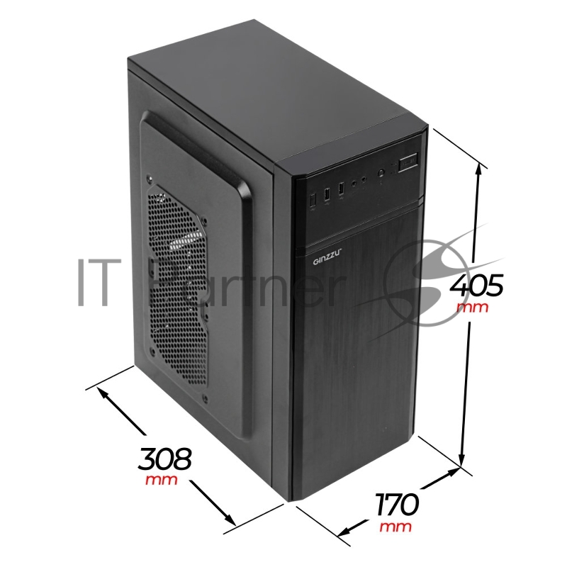 Корпус Ginzzu A420 ATX