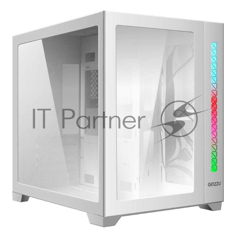 Корпус Ginzzu V400 RGB Белый