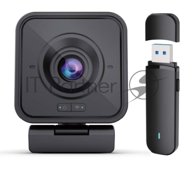 Веб-камера Silex HDC-24W, wireless/ Wireless FHD camera with USB transmitter dongle,embedded 1500mah battery, built-in mic