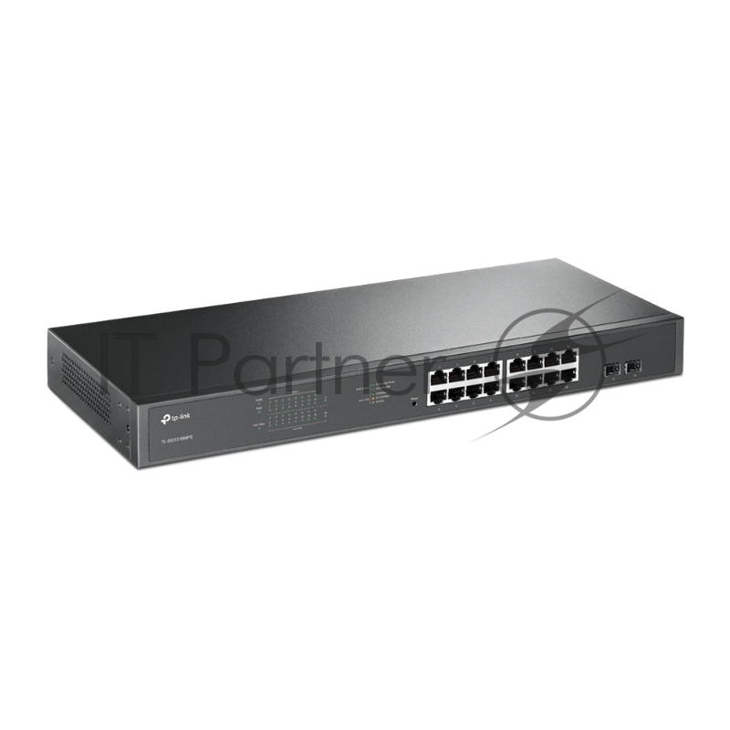 Коммутатор 16-Port Gigabit Easy Smart PoE+ Switch with 2 SFP EUplug