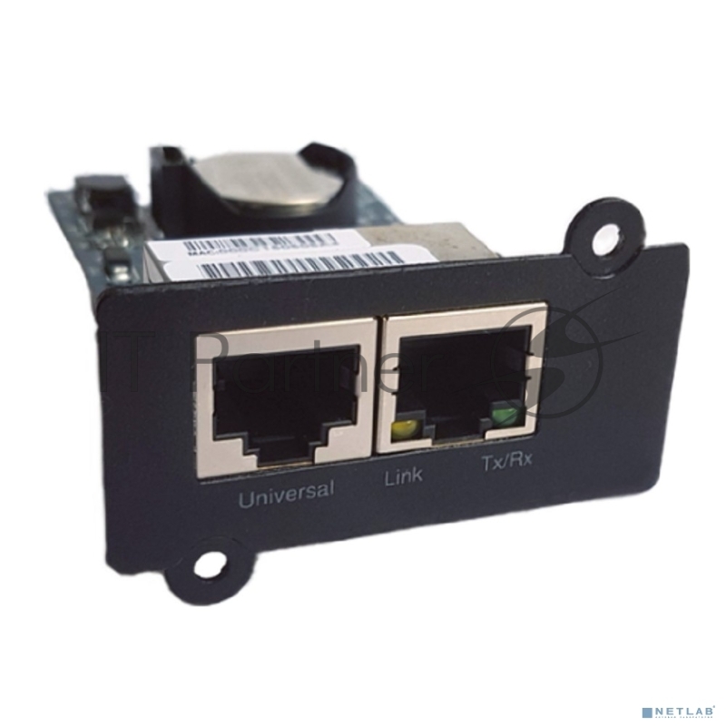 Карта SNMP удаленного управления РСК-ПМКАРД карта удаленного управления для 1-фазных ИБП СайберЭлектро (Изготовлено в РФ)