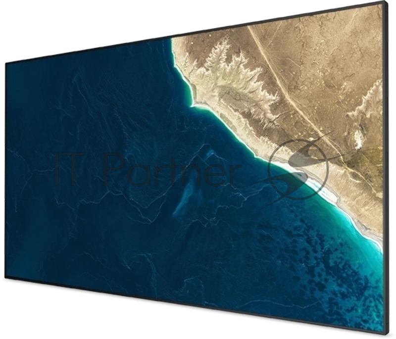 Отдельностоящая ЖК панель Acer DV555KBbmiix 55, IPS, 3840x2160, 350nits, 8ms, 60Hz,1xRS232, 24/7, 1xVGA + 2xHDMI + 1xRS-232 + MM Audio in/out+ Remote+SPK, Landscape / portrait, Black