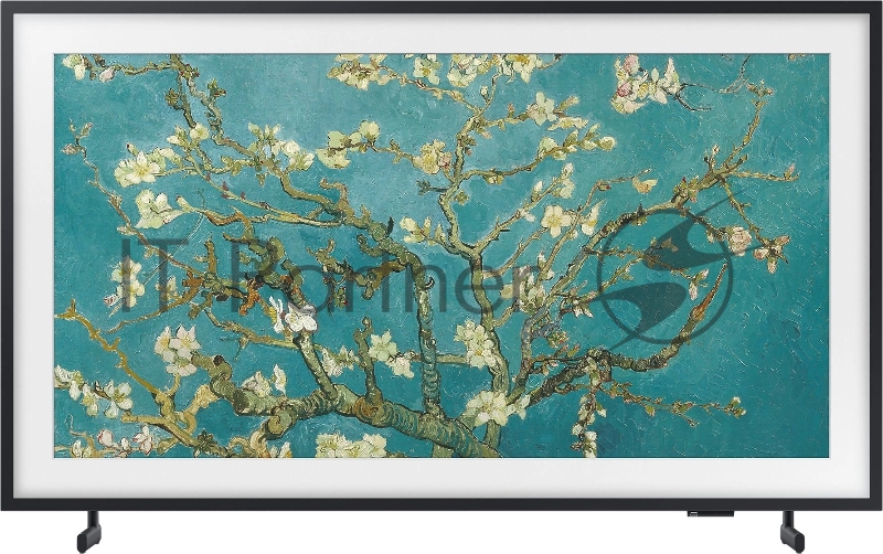 Телевизор QLED Samsung 32 QE32LS03CBUXRU The Frame черный/серый FULL HD 60Hz DVB-T2 DVB-C DVB-S2 USB WiFi Smart TV (RUS)