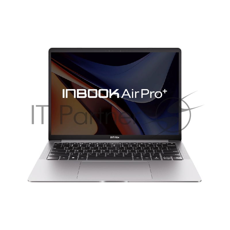 Ноутбук Infinix Inbook Air Pro+_XL434 14(2880x1800 OLED)/Intel Core i7 1355U(1.7Ghz)/16384Mb/1024SSDG Iris Xe Graphics/BT/WiFi/57WHr/war 2y/1kg/Silver/Win11Home