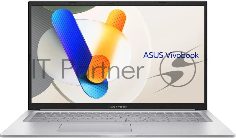 Ноутбук ASUS VivoBook 17 X1704VA Core 5 120U 16Gb SSD 512Gb Intel Graphics 17,3 FHD IPS 50Вт*ч No OS Серебристый X1704VA-AU299 90NB13X1-M000F0