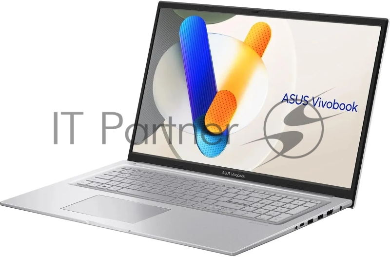 Ноутбук ASUS VivoBook 17 X1704VA Core 5 120U 16Gb SSD 512Gb Intel Graphics 17,3 FHD IPS 50Вт*ч No OS Серебристый X1704VA-AU299 90NB13X1-M000F0