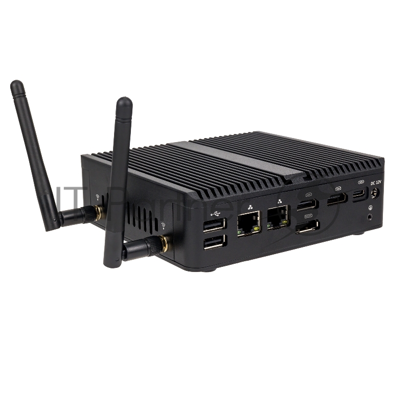 Неттоп HIPER BASIS BC119 Intel N-series N100(0.8Ghz)/8192Mb/256SSDGb/n 1y/0.65kg/черный/Win11Pro + Безвентиляторный/БП 36Вт/металл/VESA Адаптер на 75х75, 100х100